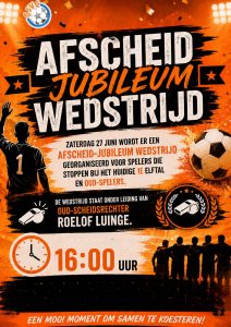 Afscheid - Jumbileum wedstrijd