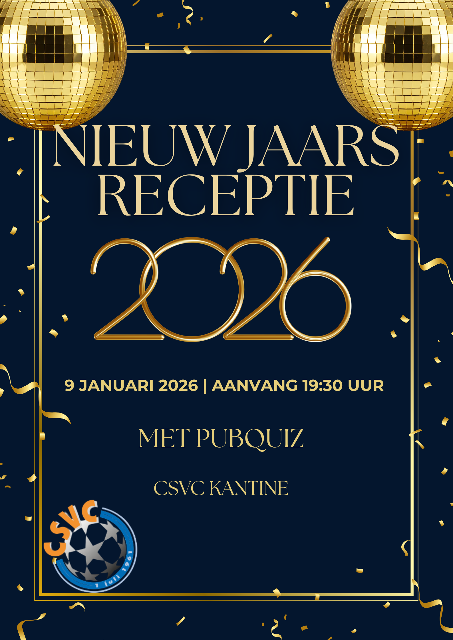 Nieuwjaarsreceptie