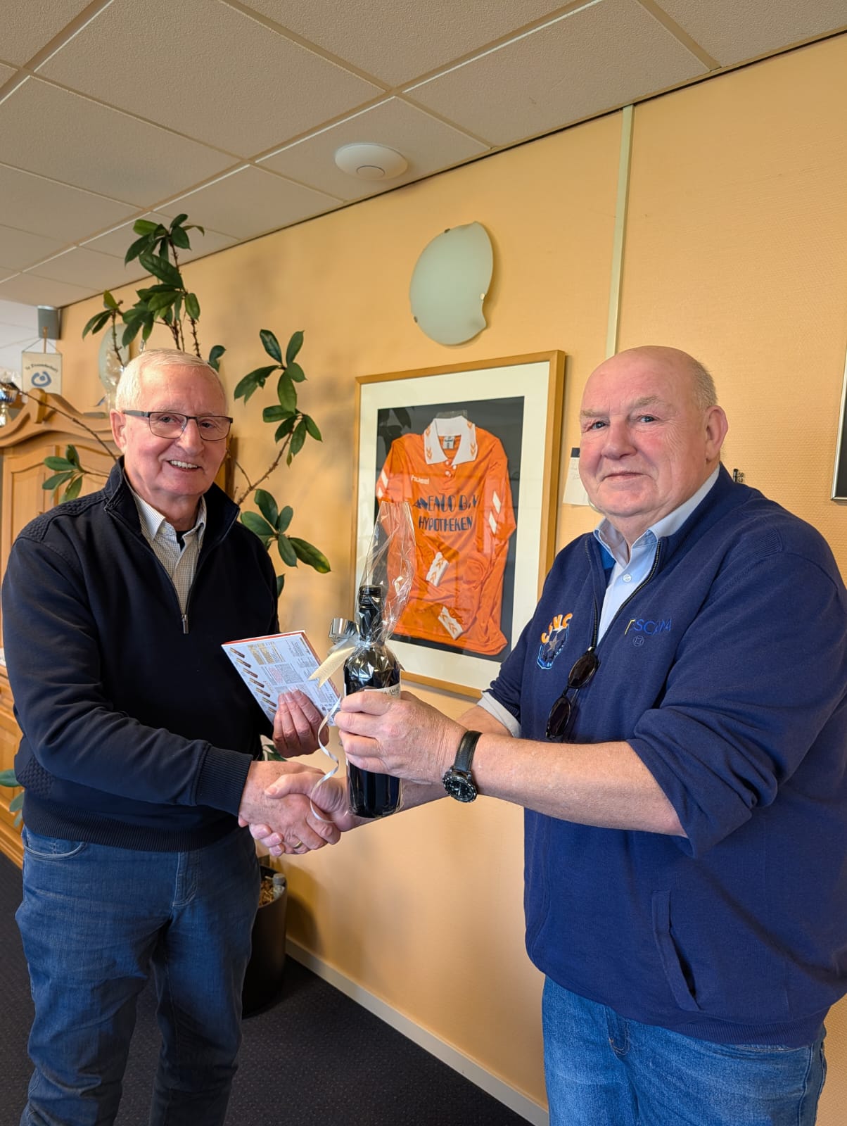 Gerrit Postma, Ere-lid van CSVC