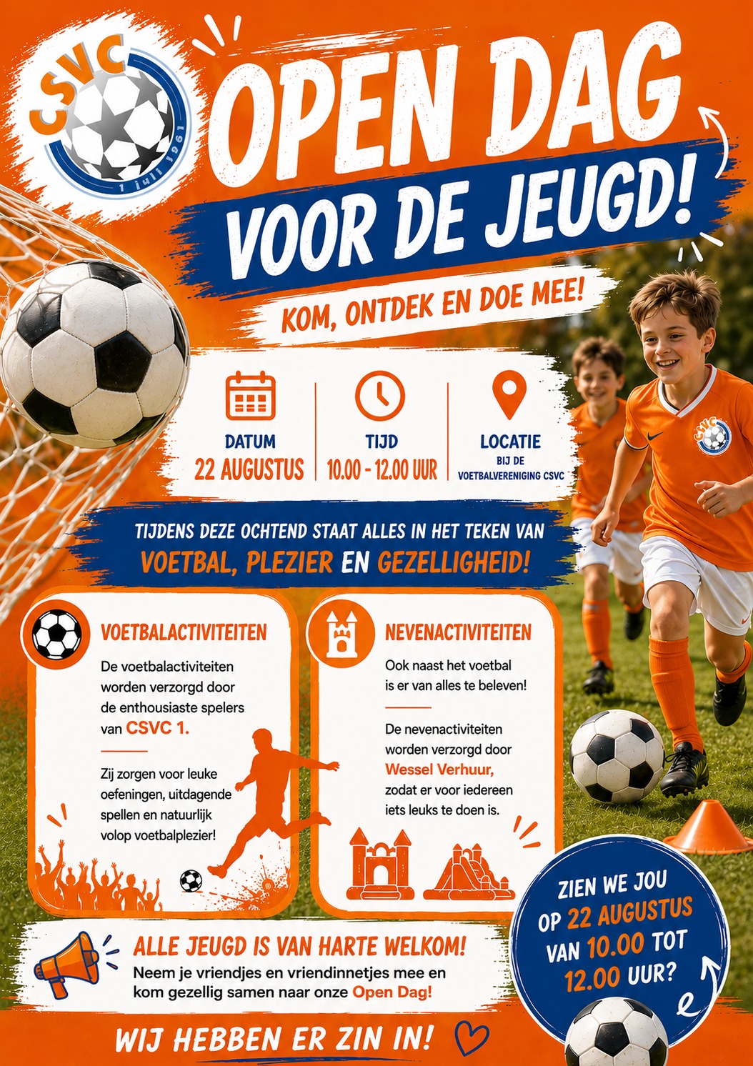 Open Dag voor de Jeugd - 22 augustus