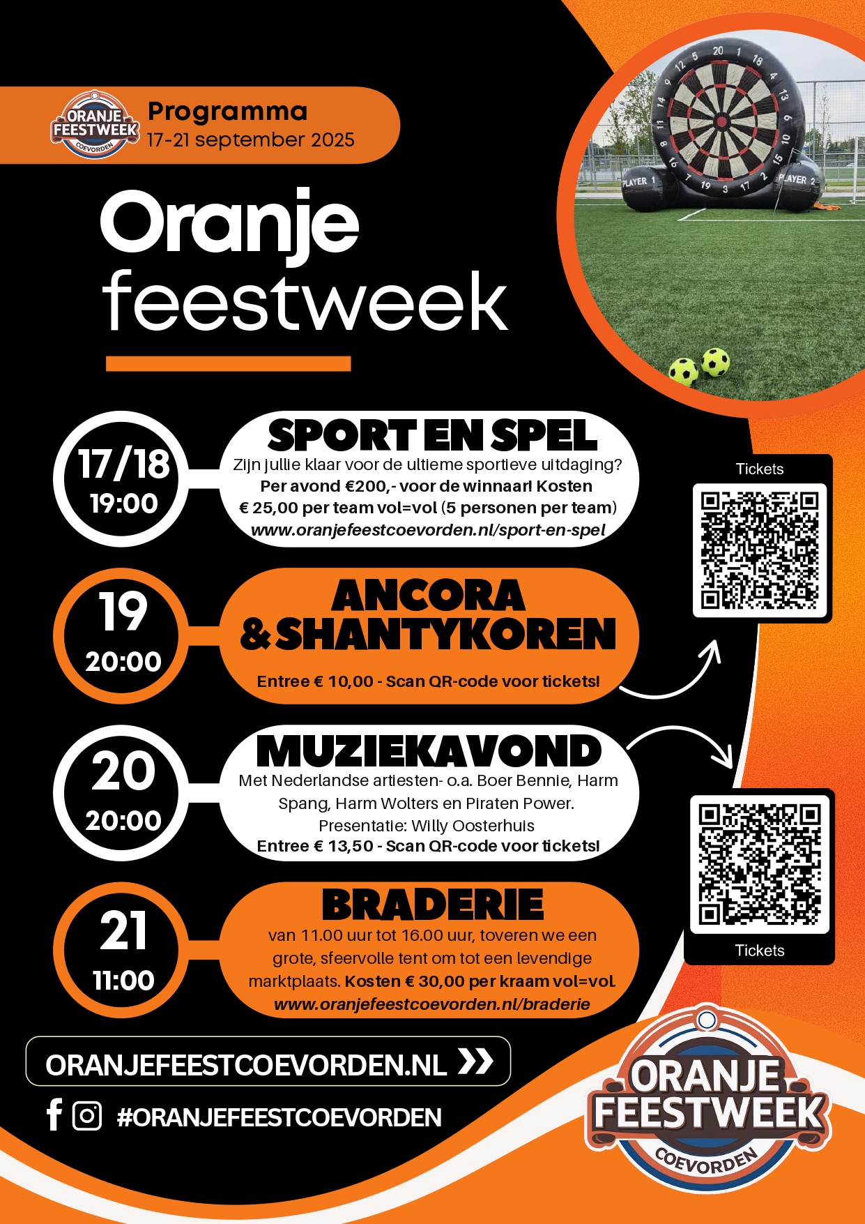 Oranje Feestweek Coevorden 2025